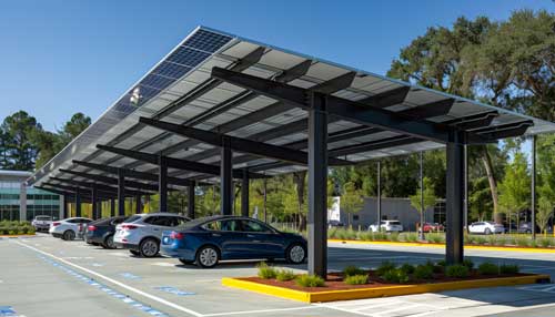 Solarcarport in Gießen